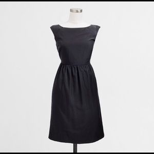 J Crew black Cora dress